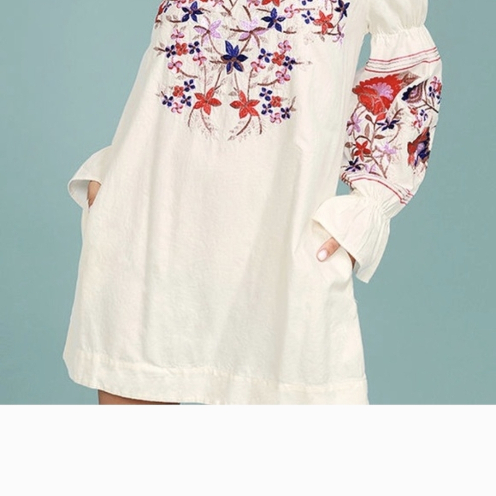 Free People Fleur Du Jour Mini Dress SM - Picture 9 of 16